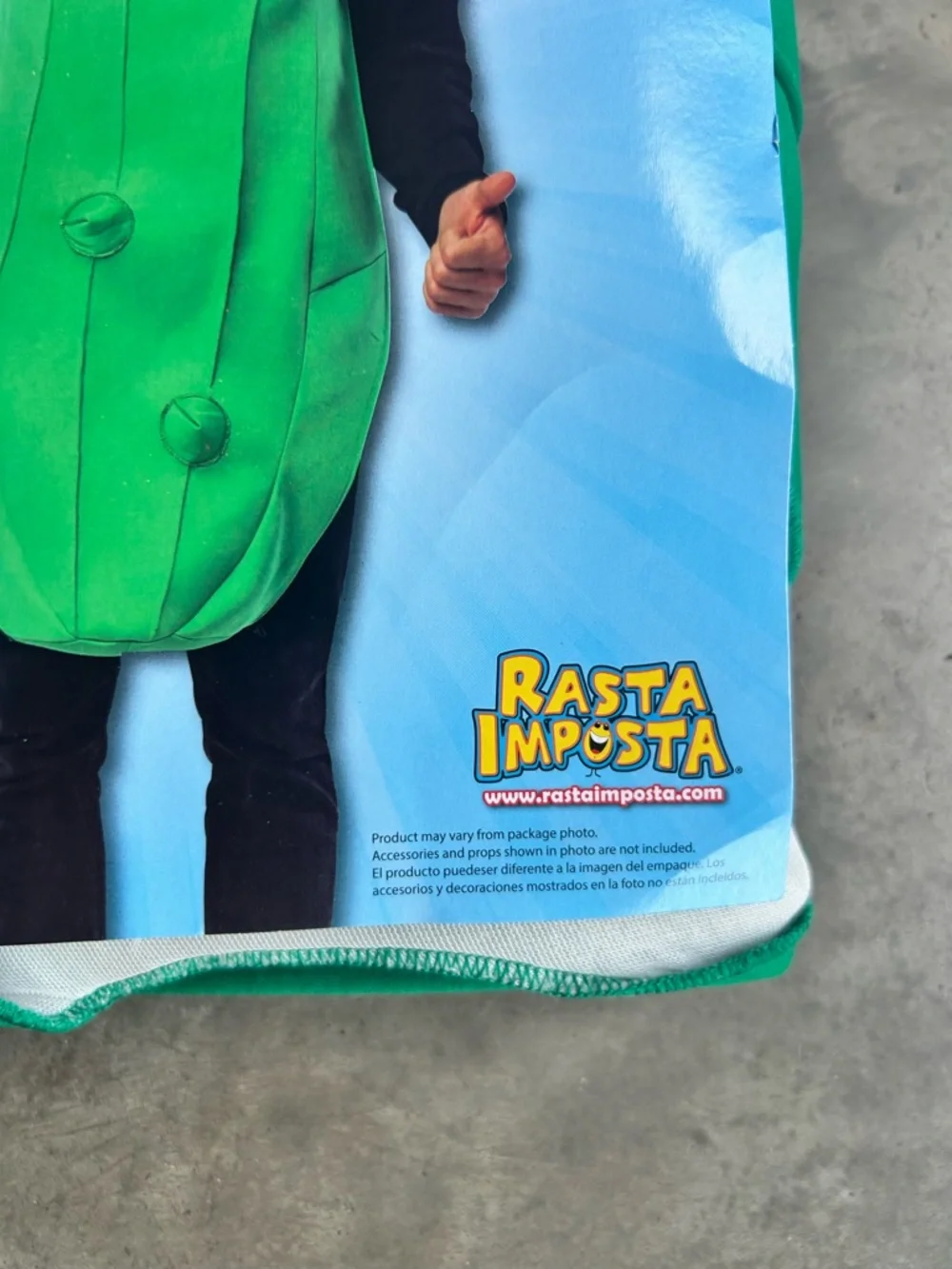 Rasta Imposta Green Pickle Adult Halloween Costume - One-Piece Fits S-XL